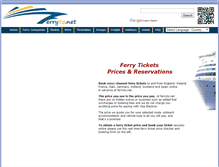 Tablet Screenshot of ferryto.net