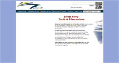 Desktop Screenshot of ferryto.fr